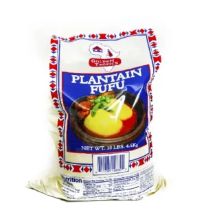 Golden Tropics Plantain Fufu Plastic Bag