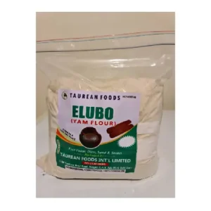 elubo yam flour plastic bag