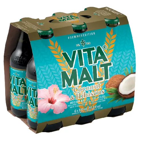 Vita Malt Coconut & Hibiscus pack